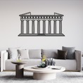 Load image into Gallery viewer, Athens Parthenon Metal Wall Art