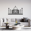 Load image into Gallery viewer, Taj Mahal Metal Wall Art
