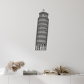 Load image into Gallery viewer, Leaning Tower of Pisa Metal Wall Art
