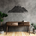 Load image into Gallery viewer, Pyramids of Giza Metal Wall Art