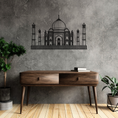 Load image into Gallery viewer, Taj Mahal Metal Wall Art