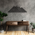 Load image into Gallery viewer, Pyramids of Giza Metal Wall Art
