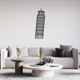 Load image into Gallery viewer, Leaning Tower of Pisa Metal Wall Art
