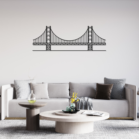 Golden Gate Bridge Metal Wall Art