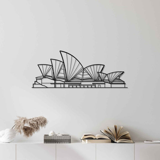 Sydney Opera House Metal Wall Art