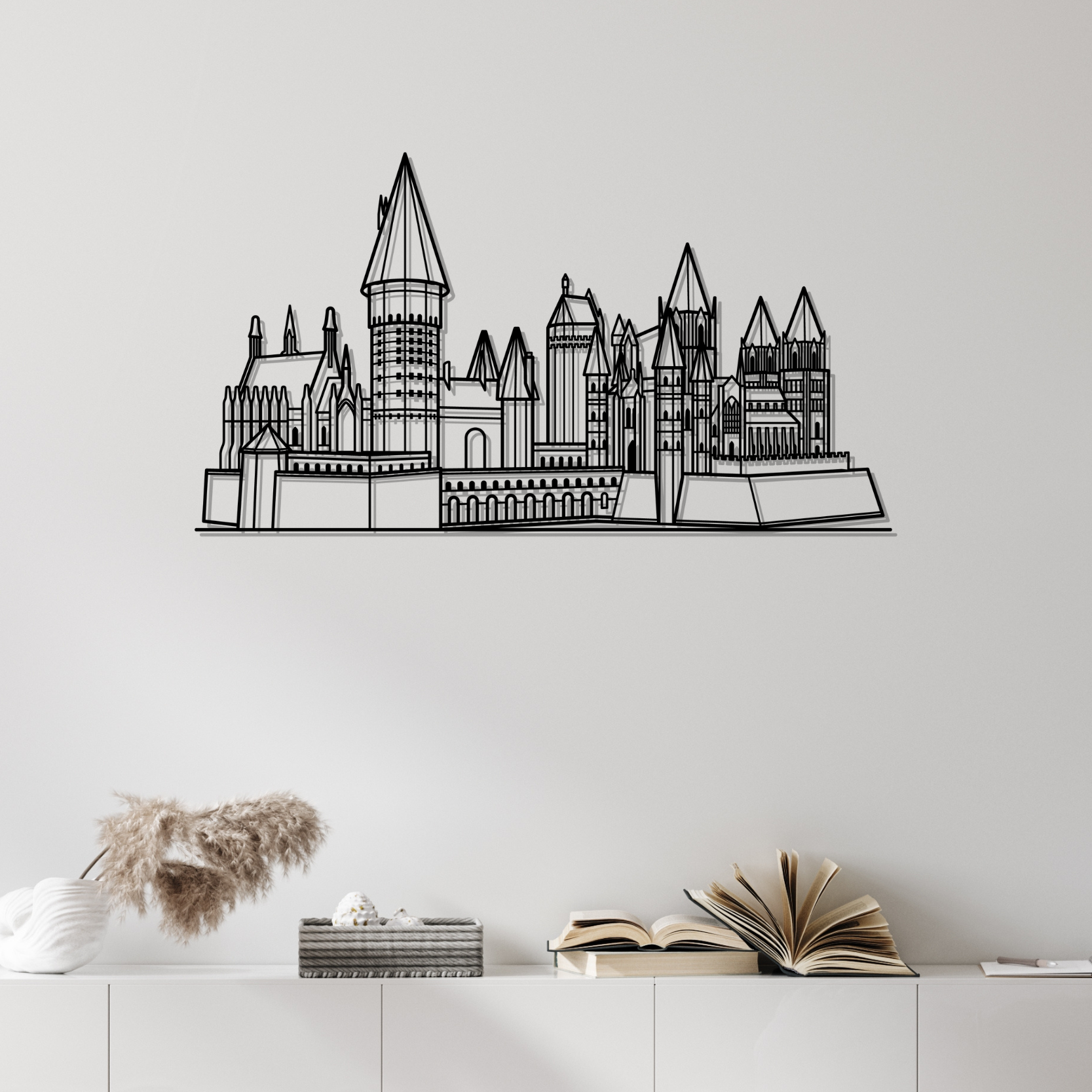 Alnwick Castle Metal Wall Art