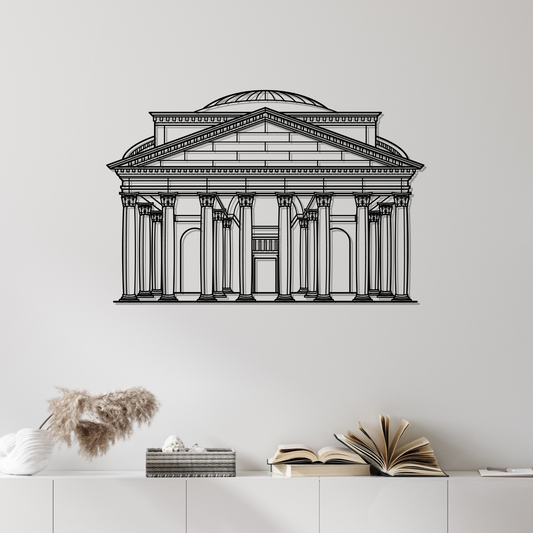 Pantheon Metal Wall Art