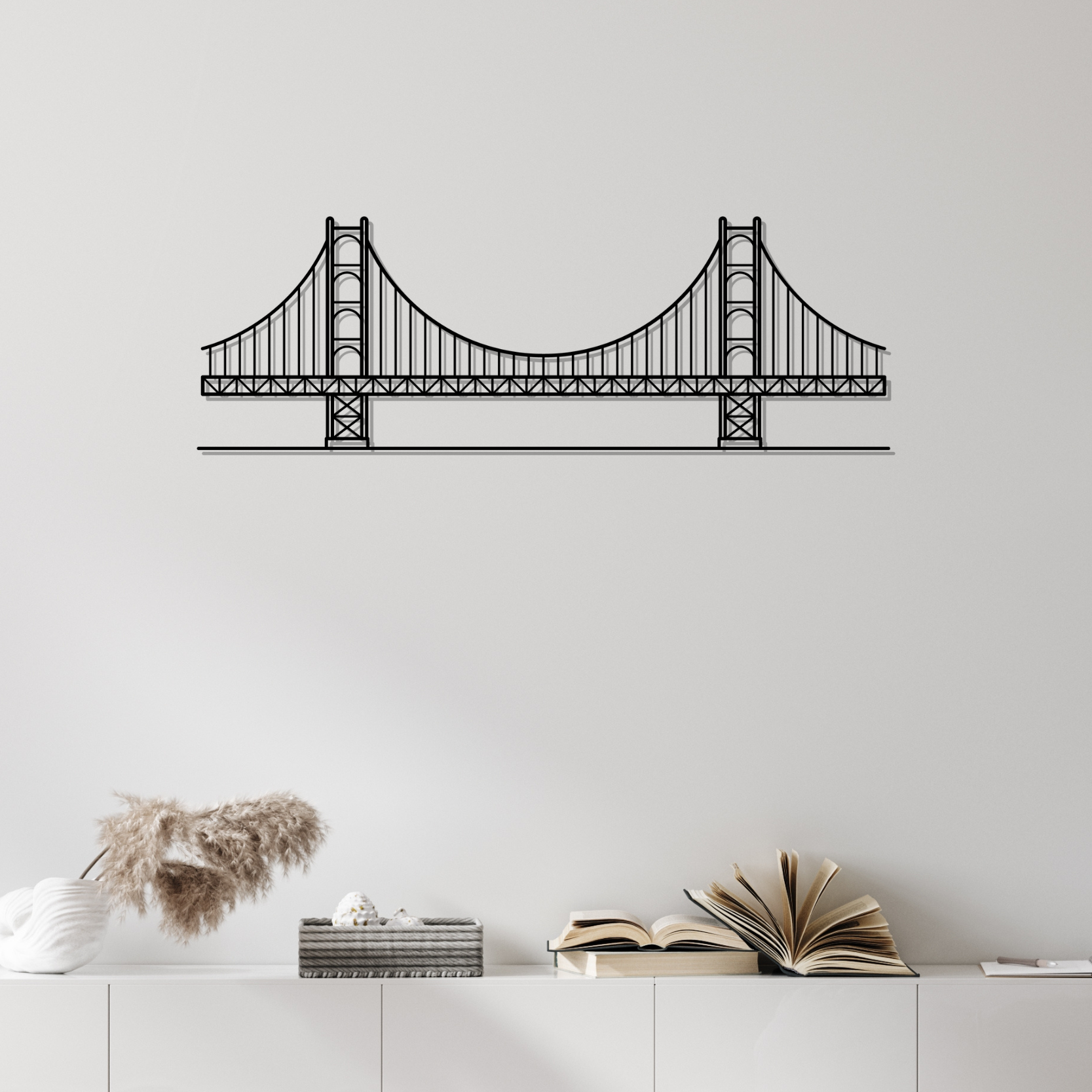 Golden Gate Bridge Metal Wall Art