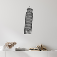 Load image into Gallery viewer, Leaning Tower of Pisa Metal Wall Art
