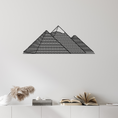 Load image into Gallery viewer, Pyramids of Giza Metal Wall Art
