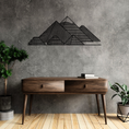 Load image into Gallery viewer, Pyramids of Giza Metal Wall Art
