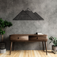 Load image into Gallery viewer, Pyramids of Giza Metal Wall Art
